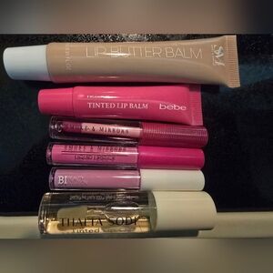 NEW Lip Glosses, Tint And Oil Bundle SMOKE & MIRRORS, BEBE, Thalia Sodi, Etc
